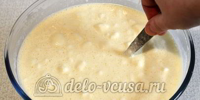 блины с сыром и зеленью