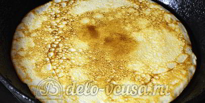 блины с сыром и зеленью