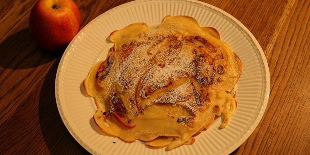 Рецепт блины с яблоками