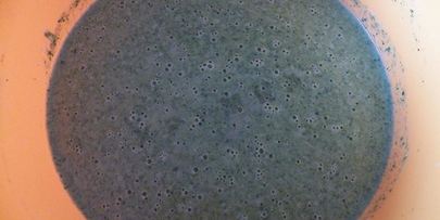 блины со шпинатом с начинкой из сыра, чеснока и орехов