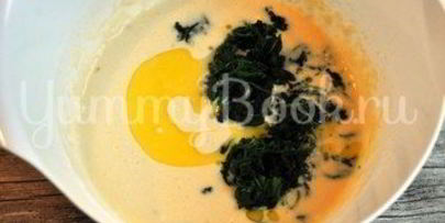 блины со шпинатом