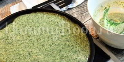 блины со шпинатом