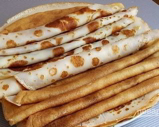 Блины творожные