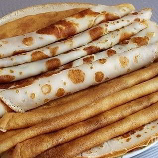 Блины творожные