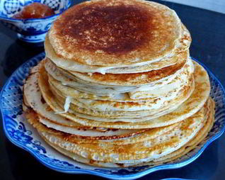 Быстрые пышные блины