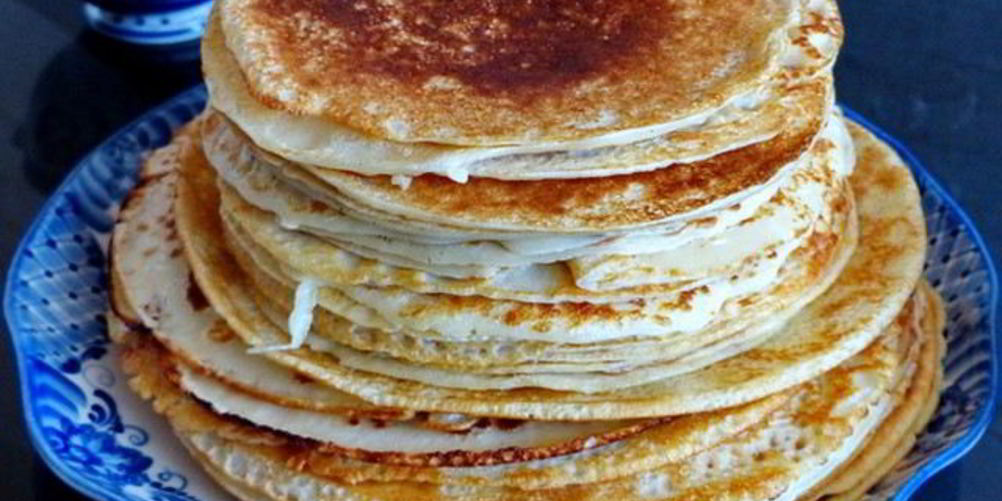 Рецепт быстрых пышных блинов