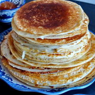 Быстрые пышные блины