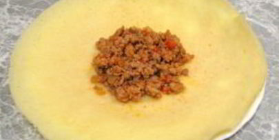 фаршированные блинчики мешочки