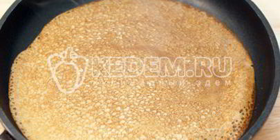 фаршированные блины с сыром и грибами