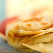 Рецепт Французские блинчики с яблоками и изюмом