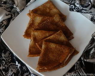 Гречневые блины из гречки