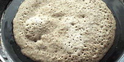 гречневые заварные блинчики