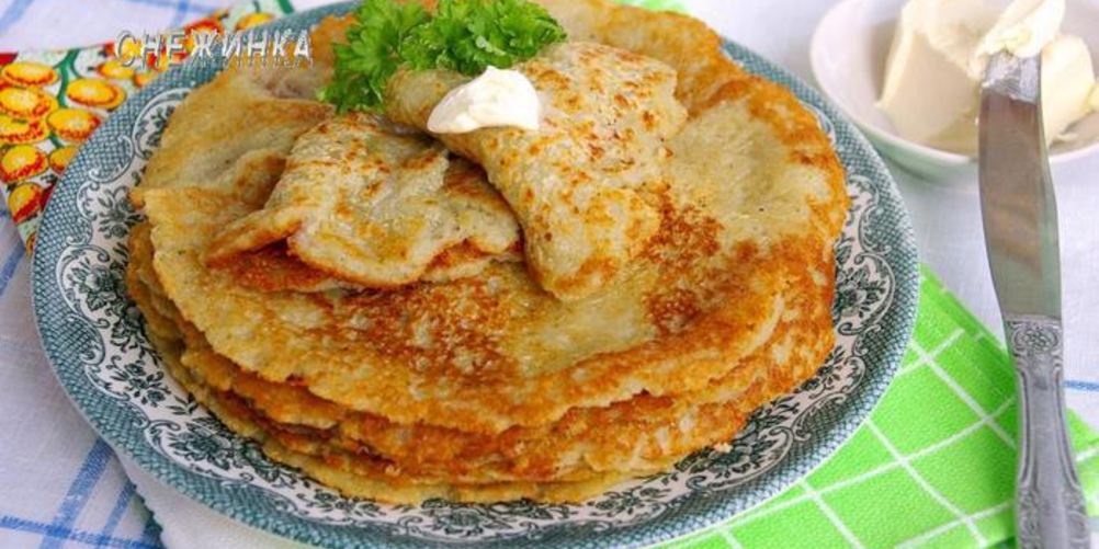 Рецепт картофельные блины