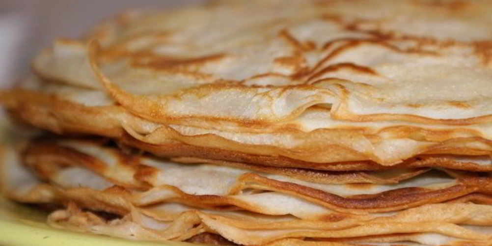 Рецепт классические блины на молоке