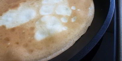 кукурузные блины с авокадо