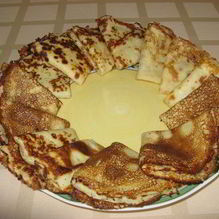 Рецепт Мягкие и тонкие блинчики на молоке