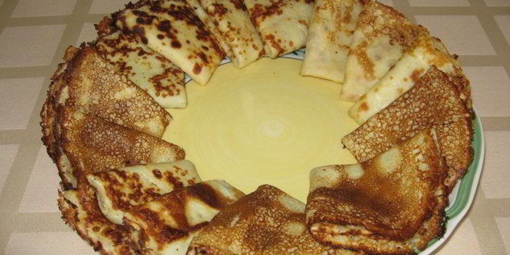 Рецепт мягкие и тонкие блинчики на молоке