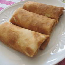 Рецепт Налистники — блины с творогом