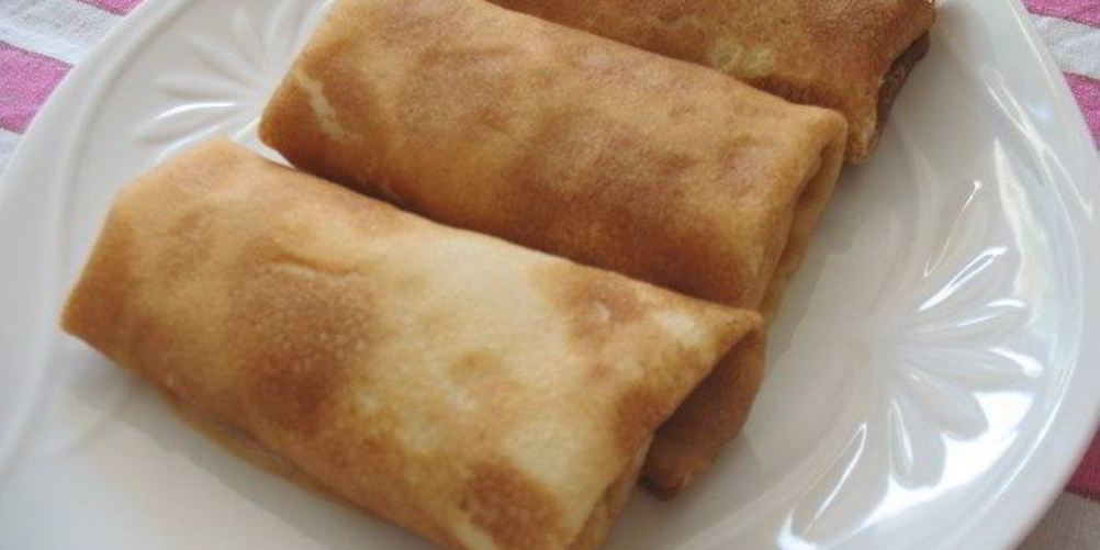 Рецепт налистники — блины с творогом