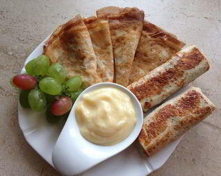 Нежные блины без муки