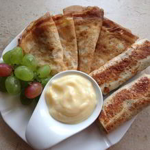 Рецепт Нежные блины без муки