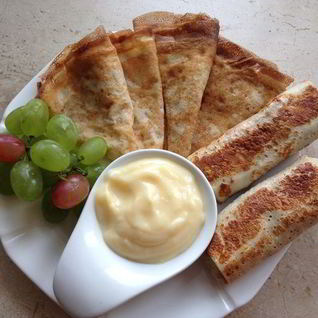 Нежные блины без муки