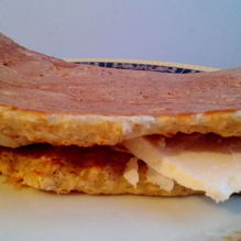 Рецепт Овсяноблин с адыгейским сыром