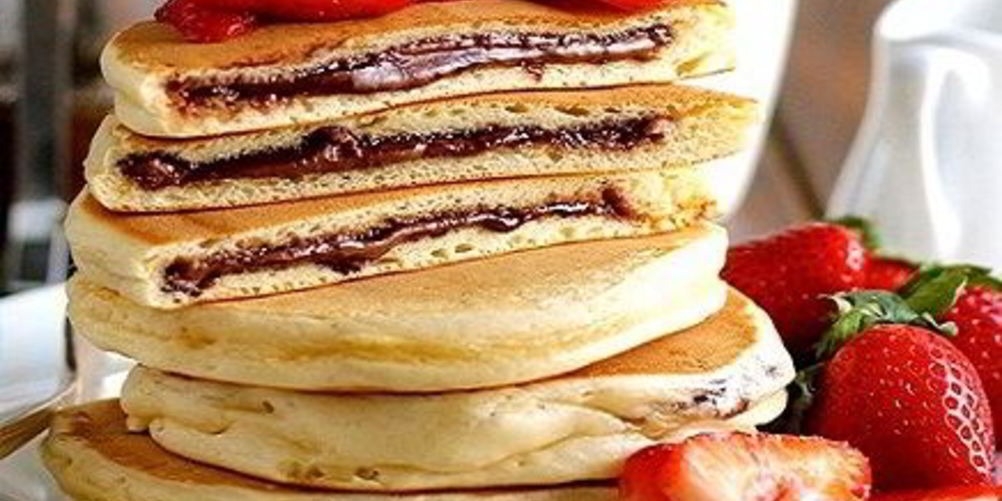 Рецепт панкейки с начинкой
