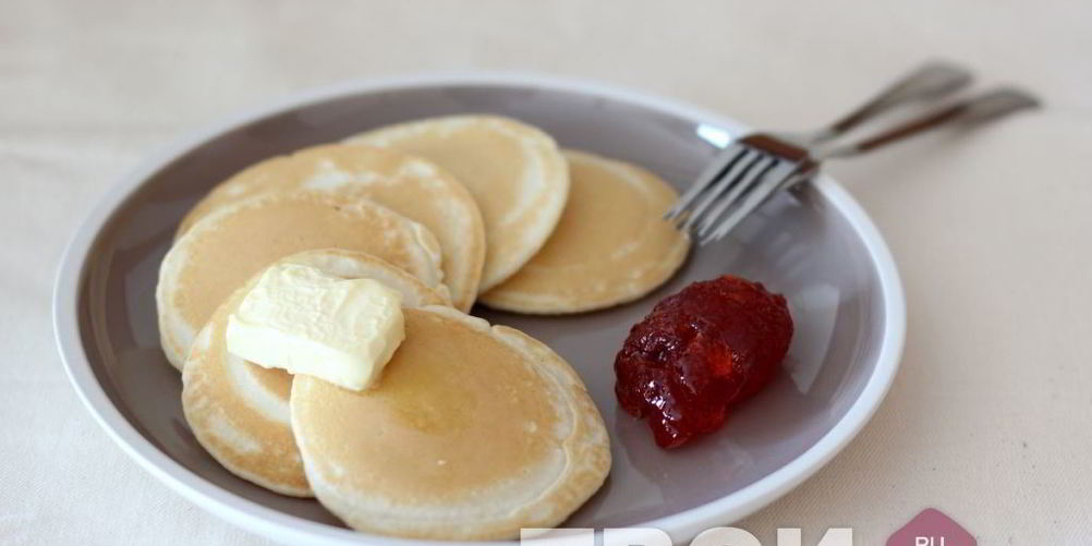 Рецепт панкейки с рисовой мукой