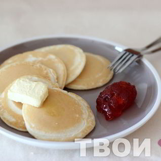 Панкейки с рисовой мукой