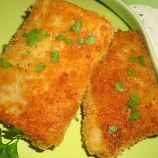 Пивные блинчики с мясной начинкой в кляре