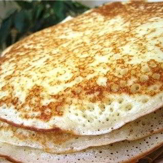 Постные блины из гречневой муки