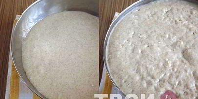 ржаные блины с припеком