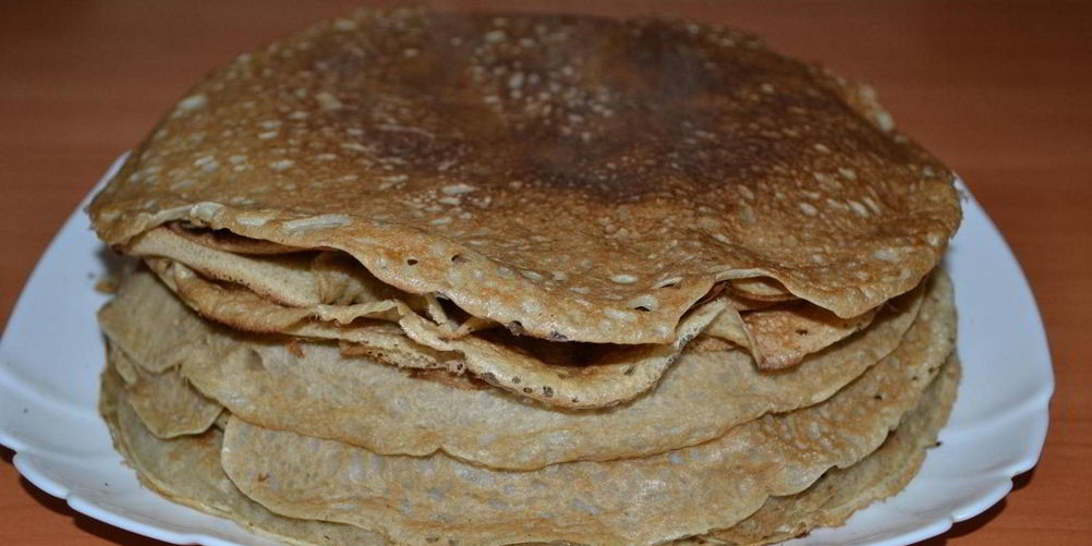 Рецепт ржаные блины