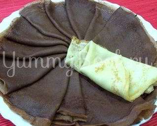 Шоколадные блинчики