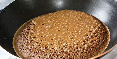 шоколадные блины с бананом