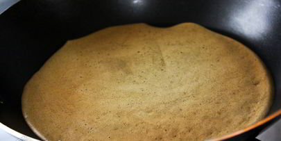 шоколадные блины с бананом