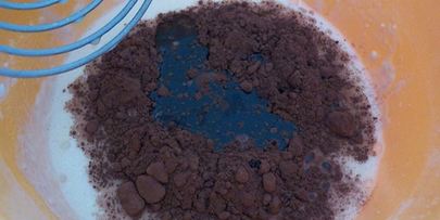 шоколадные блины с творожной начинкой