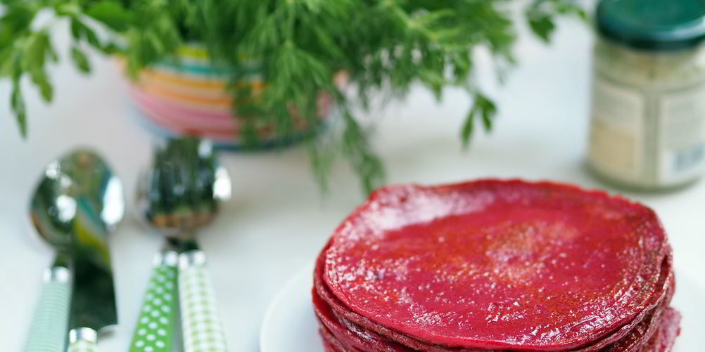 Рецепт свекольные блины на кефире