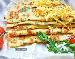 Сырные блины