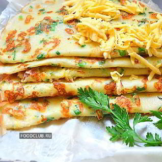 Сырные блины