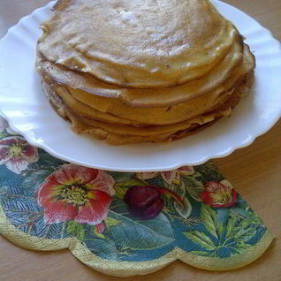 Тонкие блинчики