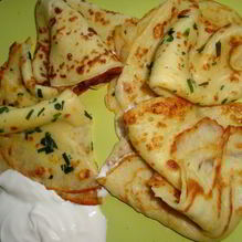 Рецепт Тонкие картофельные блинчики