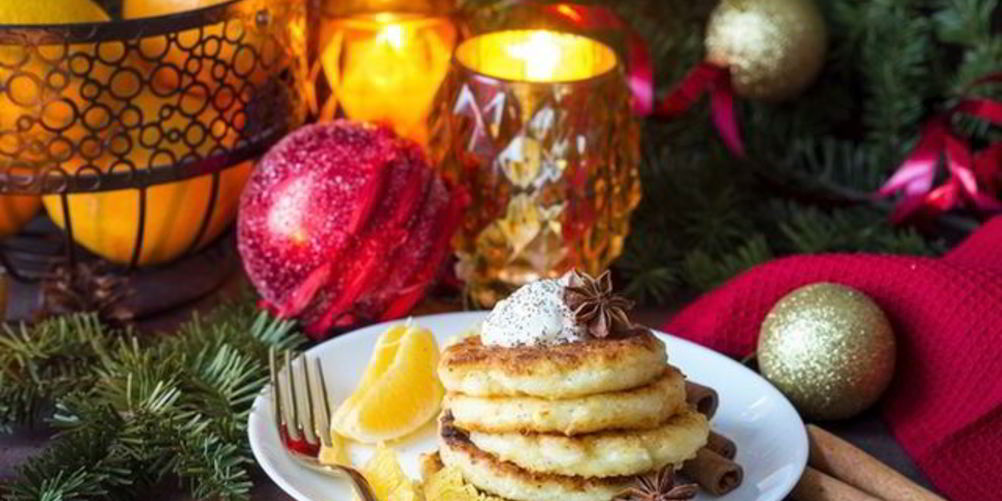 Рецепт творожно-апельсиновые панкейки