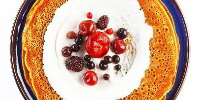 вегетарианские блины