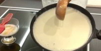 заварные блинчики