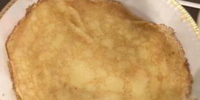 заварные блинчики