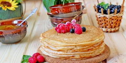 заварные творожные блины