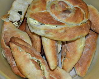 Булочки из бездрожжевого теста