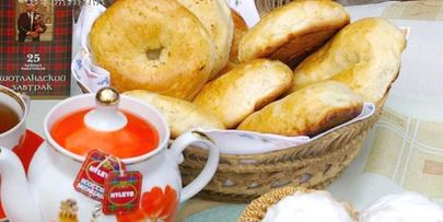 булочки из комбинированного дрожжевого теста